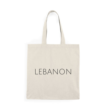 Lebanon Natural Tote Bag